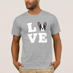 T-shirt Frenchie Love French Bulldog