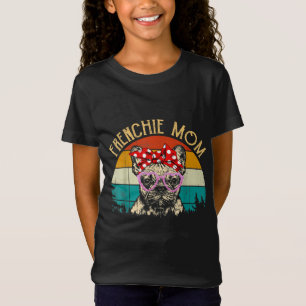 T-Shirt Frenchie Maman Poison Vintage Retro Style Bulldog