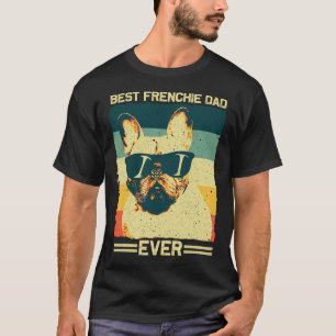 T-shirt Frenchie Papa Design Hommes Père Français Bulldog 