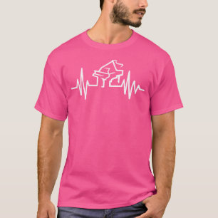 T-shirt Fréquence de piano