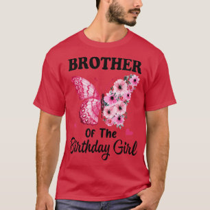 T-shirt Frère 1er premier anniversaire jumelé Butterf de f