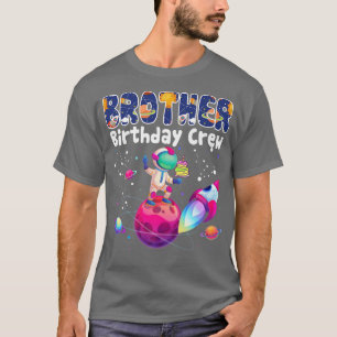 T-shirt Frère Anniversaire Équipage Espace extra-atmosphér