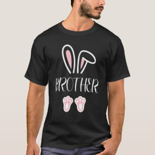 T-shirt Frère Bunny Jour de Pâques papa maman Matching Cou