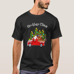 T-shirt Frère Claus Conduisant Voiture Santa Ramassage Ren