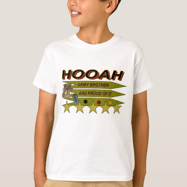 T-shirt frère d'armée (Devant)