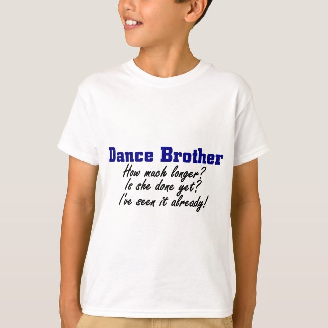 T-shirt Frère de danse (Devant)