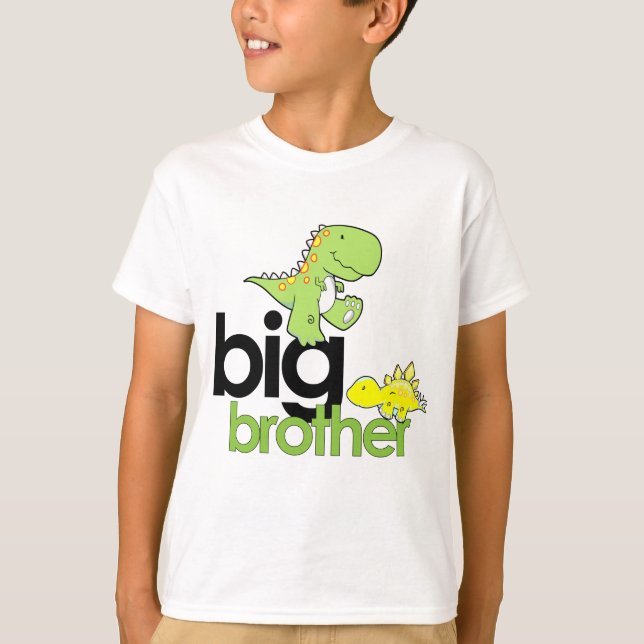 T-shirt frère de dinosaures (Devant)