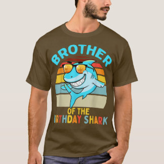 T-shirt Frère de la famille de jumelage d'anniversaire de 