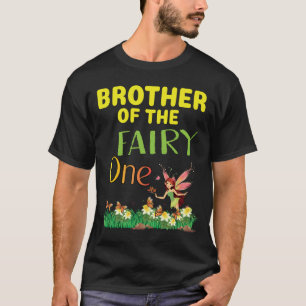 T-shirt Frère de la Fée Un Frère 1er Anniversaire Fête Fa