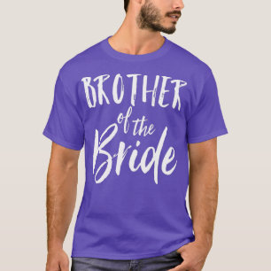 T-shirt Frère De La Mariée Chemise Mariage Fun Cute Tee