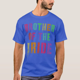 T-shirt FRÈRE DE LA MARIÉE Groupe de mariage Frère Famille