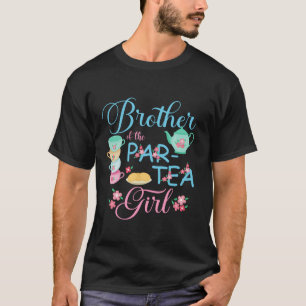 T-shirt Frère de Par Tea Girl Time to Par Tea Matchi