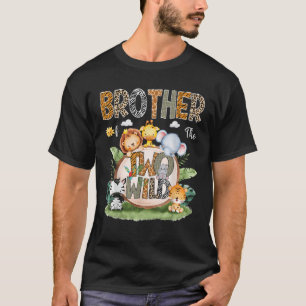 T-shirt Frère Des Deux Sauvages 2E Anniversaire Safari Ani