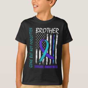 T-shirt Frère disparu mais non oublié Sensibilisation au s