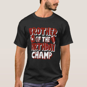 T-shirt Frère Du Champ Américain De Football Anniversaire