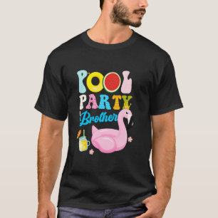 T-shirt Frère du garçon qui fête son anniversaire drôle d'