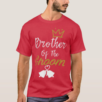 T-SHIRT FRÈRE DU GROOM FAMILLE MARIAGE