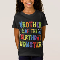 Frère Du Monstre D'Anniversaire Alien Enfant B-day