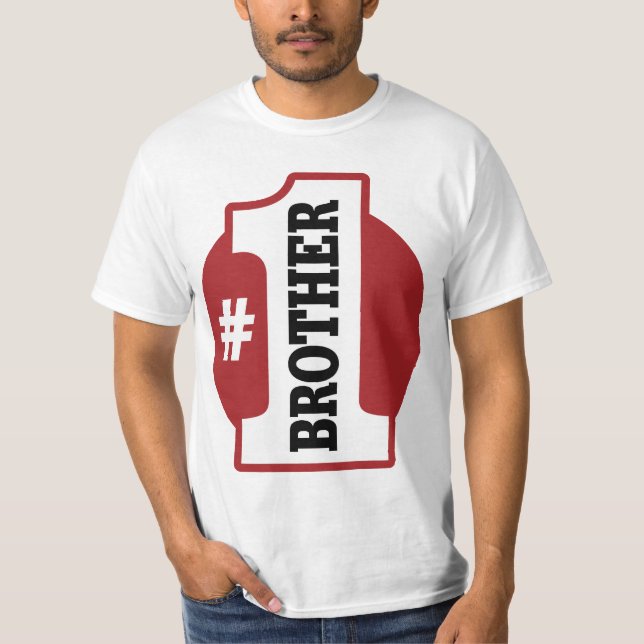 T-shirt Frère du numéro 1 (Devant)