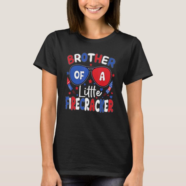 T-shirt Frère Du Petit Pic 4 juillet Amer (Devant)