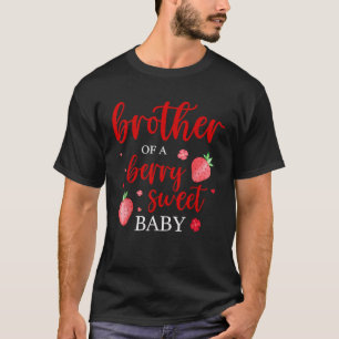 T-shirt Frère d'une douce baie Strawberry Baby premier