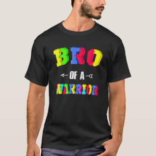 T-shirt Frère d'une famille de guerriers Monde Bro Sensibi