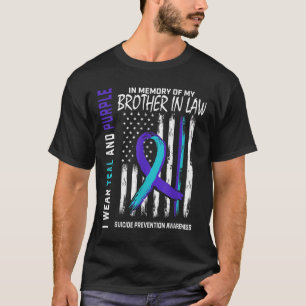 T-shirt Frère en droit Prévention du suicide Amérique