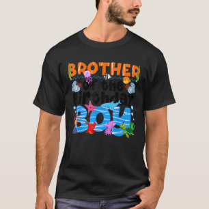 T-shirt Frère Fête d'anniversaire garçon océan mer Anim so