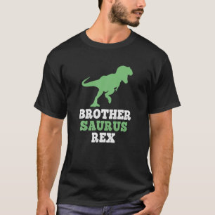 T-shirt Frère-Saurus Rex Drôle Frères Dinosaur BrotherSaur