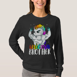 T-shirt Frère Unicorne Soeur à Big Bro Brothercorn Chri