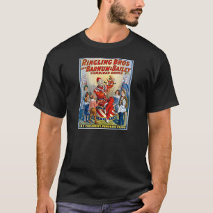 T-shirt Frères de Ringling et Barnum et clown de cru de