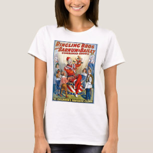 T-shirt Frères de Ringling et Barnum et clown de cru de