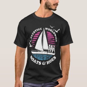 T-shirt Frères d'étape de houes des bateaux N et Ancre S