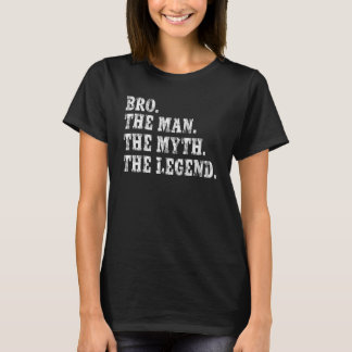 T-shirt Frères Hommes Apportent L'Homme Le Mythe La Légend