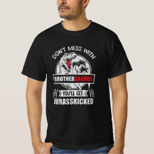 T-shirt FrèreSaurus Drôle Cadeau de Frère de Dinosaure de