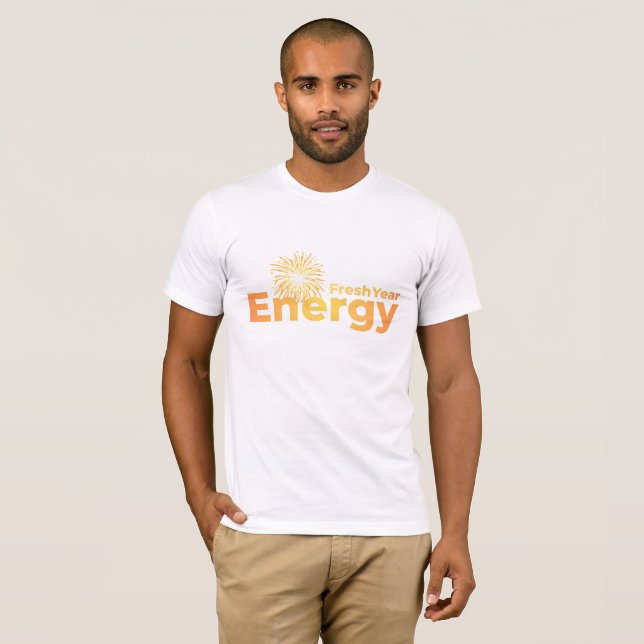 T-shirt Fresh Year Energy (Devant entier)