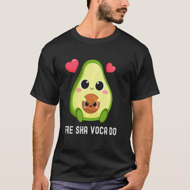T-shirt Freshavacado frais Avocado Freshavacado Shavacado  (Devant)