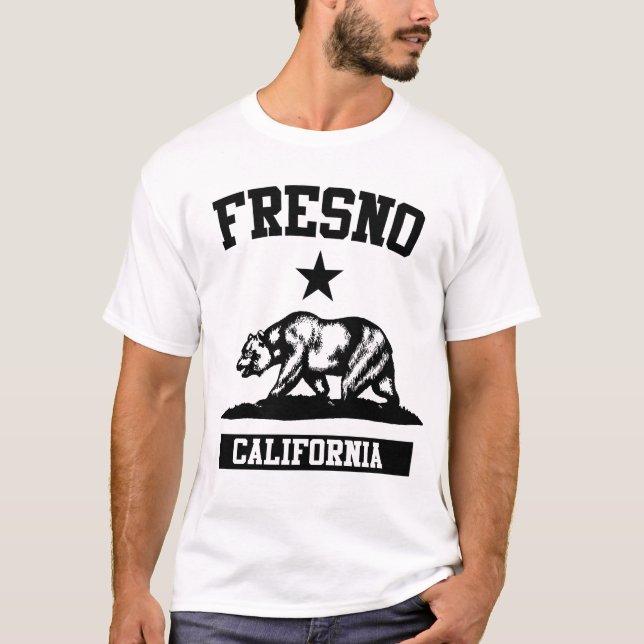 T-shirt Fresno Californie (Devant)