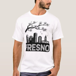T-shirt Fresno City California USA