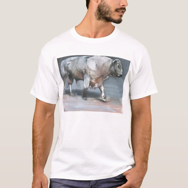 T-shirt Fresno Galloway Taureau (Devant)