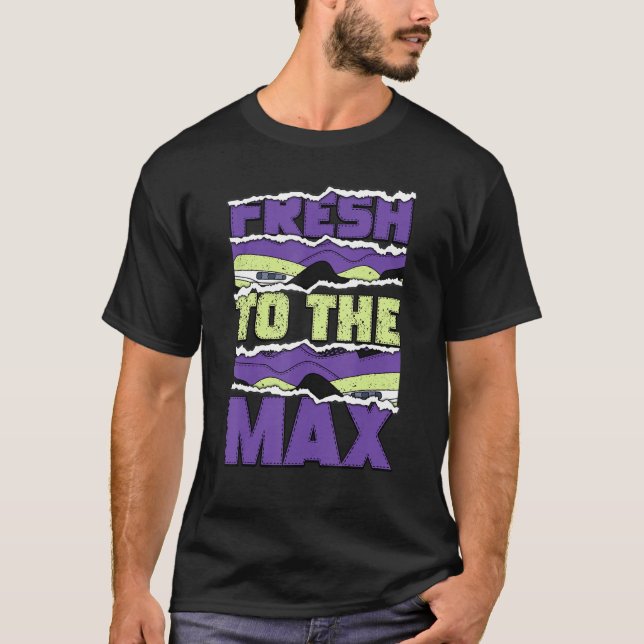 T-shirt Fresque Au Canyon Max Purple 4s Unisex Matching (Devant)
