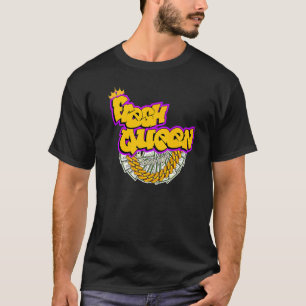 T-shirt Fresque Queen Melanin Maman Boss Femmes Black Busi