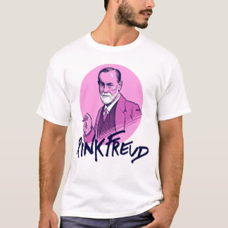 T-shirt Freud rose