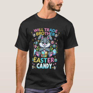 T-shirt Friandises de Pâques sur la conception de frères e