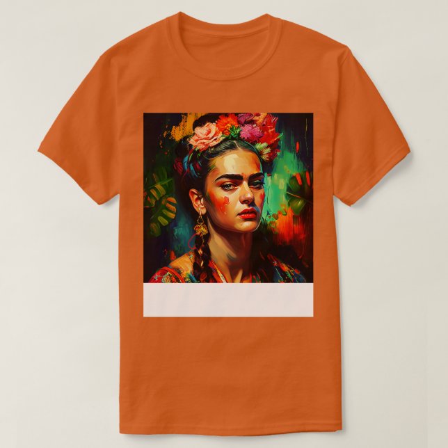 T-shirt Frida Kahlo 15 (Design devant)
