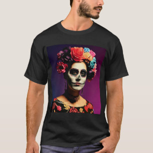 T-shirt Frida Kahlo El Día de los Muertos