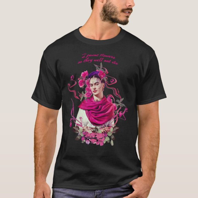 T-shirt FRIDA KAHLO Mexican Feminist porpainting Cla (Devant)
