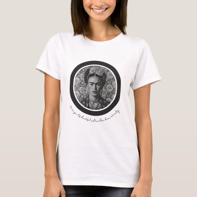 T-shirt Frida Kahlo, T-shirt Frida Kahlo, Frida (Devant)