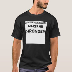 T-shirt Friedrich Nietzsche Citation Philosophie Philosoph