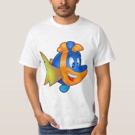 T-shirt FriendFish mignon chemise de dessin animé